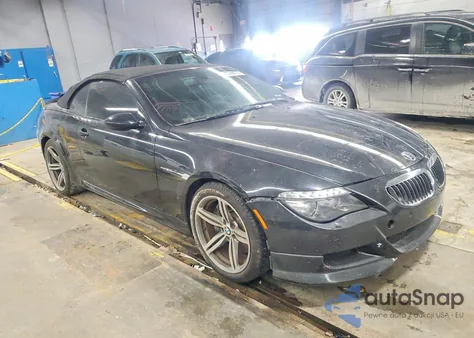 2007 BMW M6 z USA, uszkodzony, nr VIN WBSEK93577CS32284